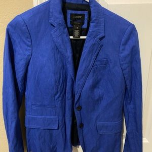J.crew linen blazer